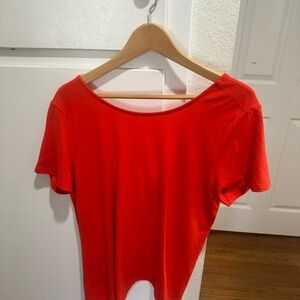 NWT NY&CO twist back top
